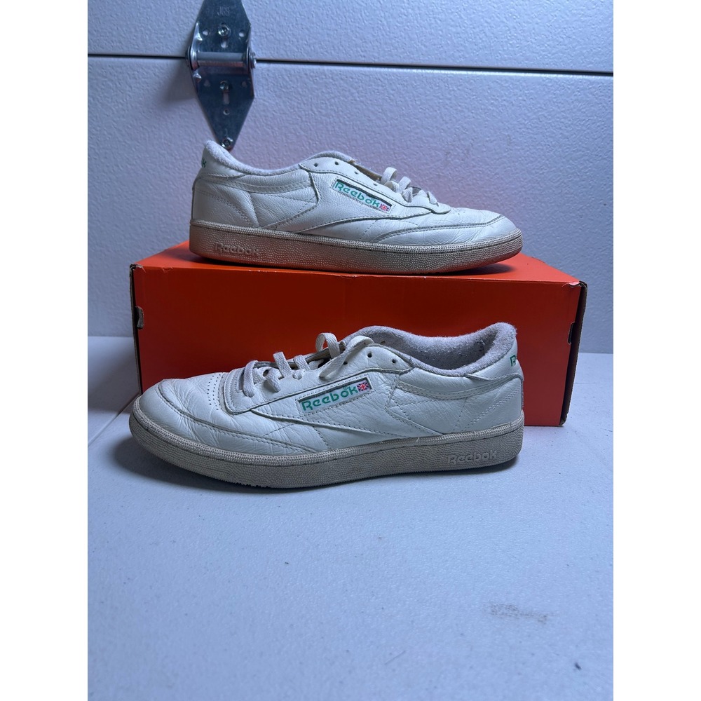 Reebok Club C 85 Vintage Chalk Glen Green Size 11.5 #3107